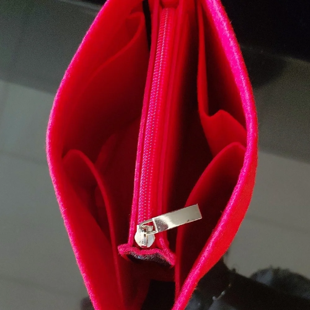 Stylish Red Women's Bag/ Purse Divider